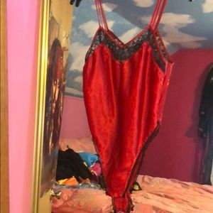 Vintage Victoria’s Secret! Red body suit